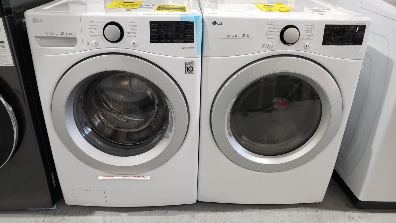 What Is A Scratch And Dent Appliance Ourr Home Appliances   1699 LG LAUNDRY PAIR SPECIAL  1536x864 